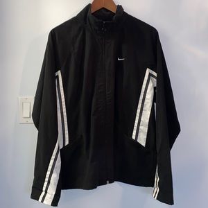 vintage nike light zip up jacket